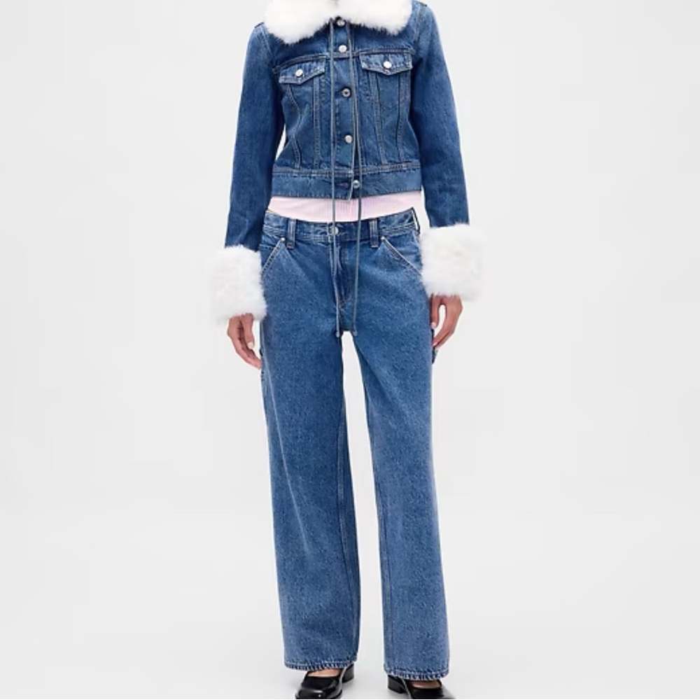 GAP X Sandy Liang 90’s Loose Carpenter Jeans size 29/8R Rare Sold Out